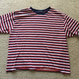 Brandy striped tee